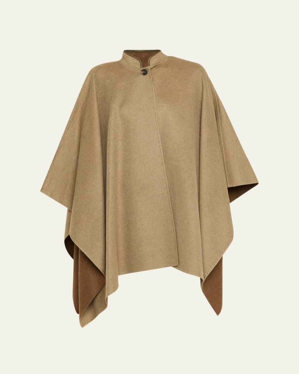 Double-Face Cashmere Spagna Cape